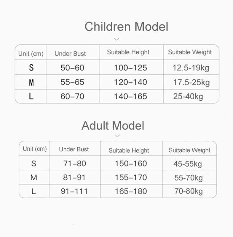Humpback Correction Belt Back Posture Corrector, Specification: L(062 Child Blue)