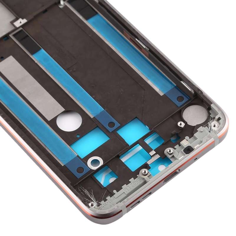 Front Housing LCD Frame Bezel Plate for Nokia 7.1 TA-1100 TA-1096 TA-1095 TA-1085 TA-1097(Silver)