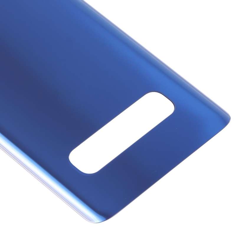 For Galaxy S10 SM-G973F/DS, SM-G973U, SM-G973W Original Battery Back Cover (Blue)