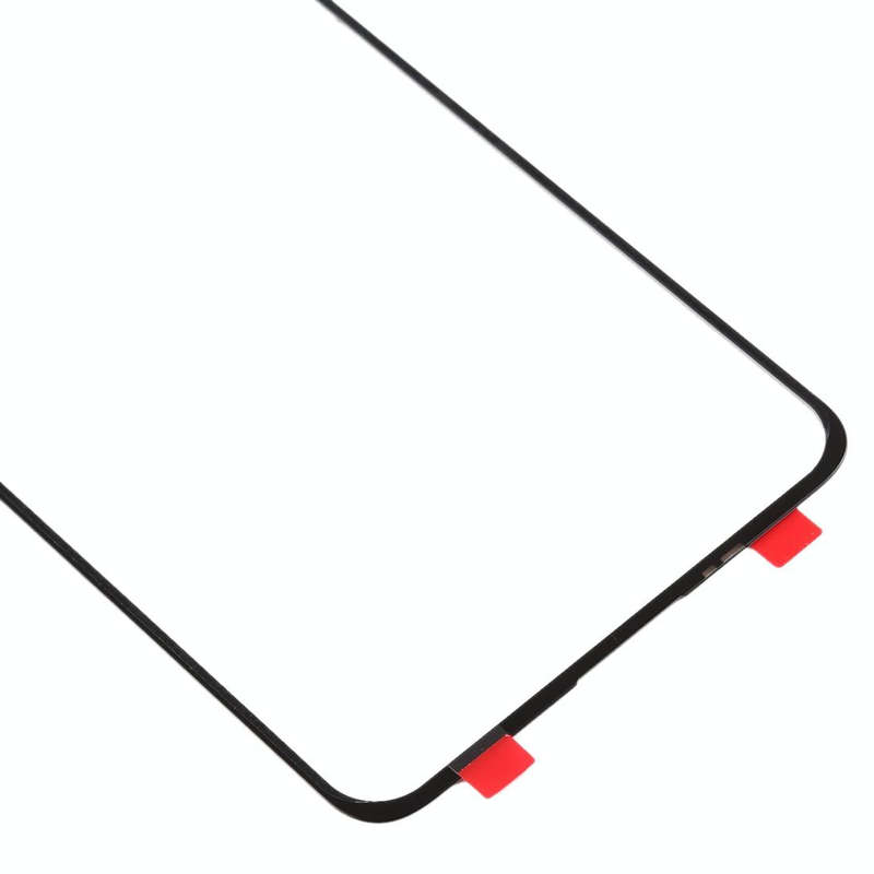 For Vivo Z5x Front Screen Outer Glass Lens (Black)