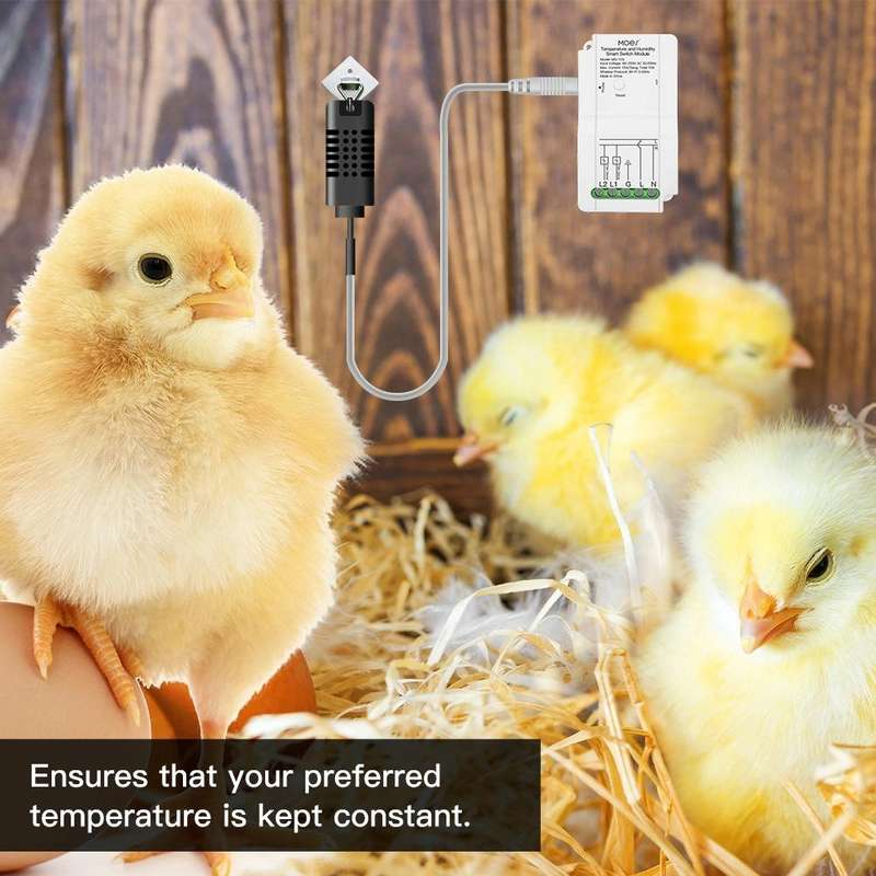 Temperature and Humidity Probe Tuya Dual-way Temperature and Humidity Switch Timer Smart Switch