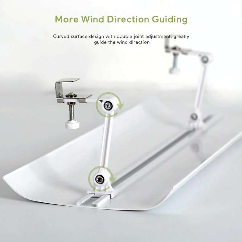 54cm Single Piece Central Air Conditioning Wind Deflector Shield Air-Conditioning Anti Direct Blo...