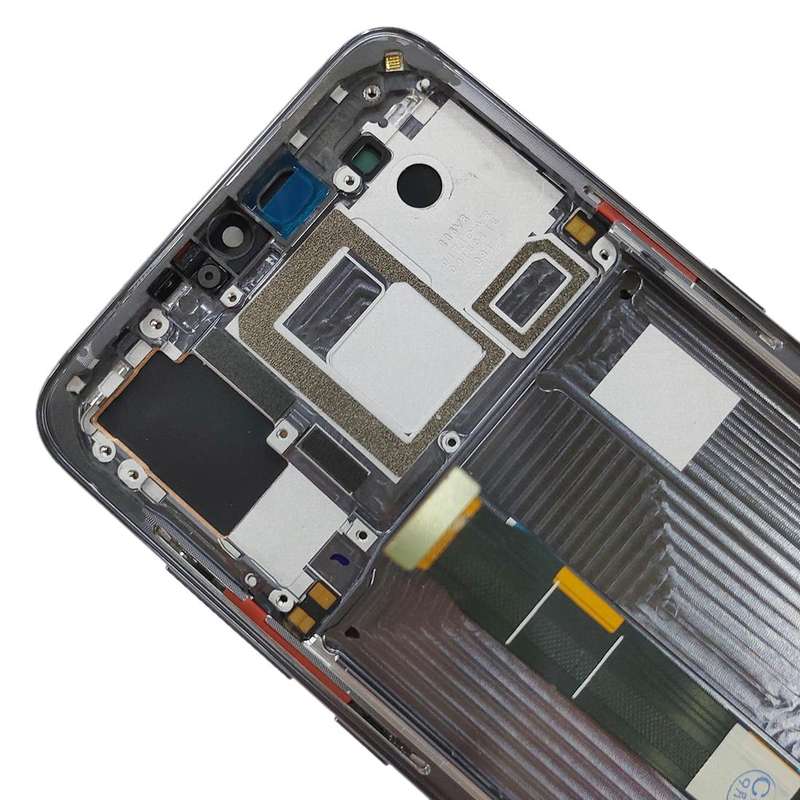 Original AMOLED LCD Screen for Xiaomi Mi 9 Digitizer Full Assembly with Frame(Black)