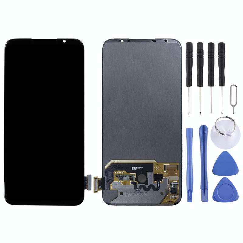 Original LCD Screen for Meizu 16S with Digitizer Full Assembly(Black)