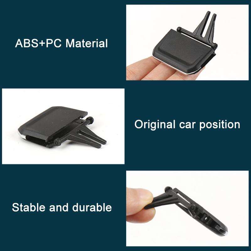 For Volkswagen Tiguan L 17-21 Car Air Conditioning Air Outlet Paddle, Left Driving(Middle-Right)