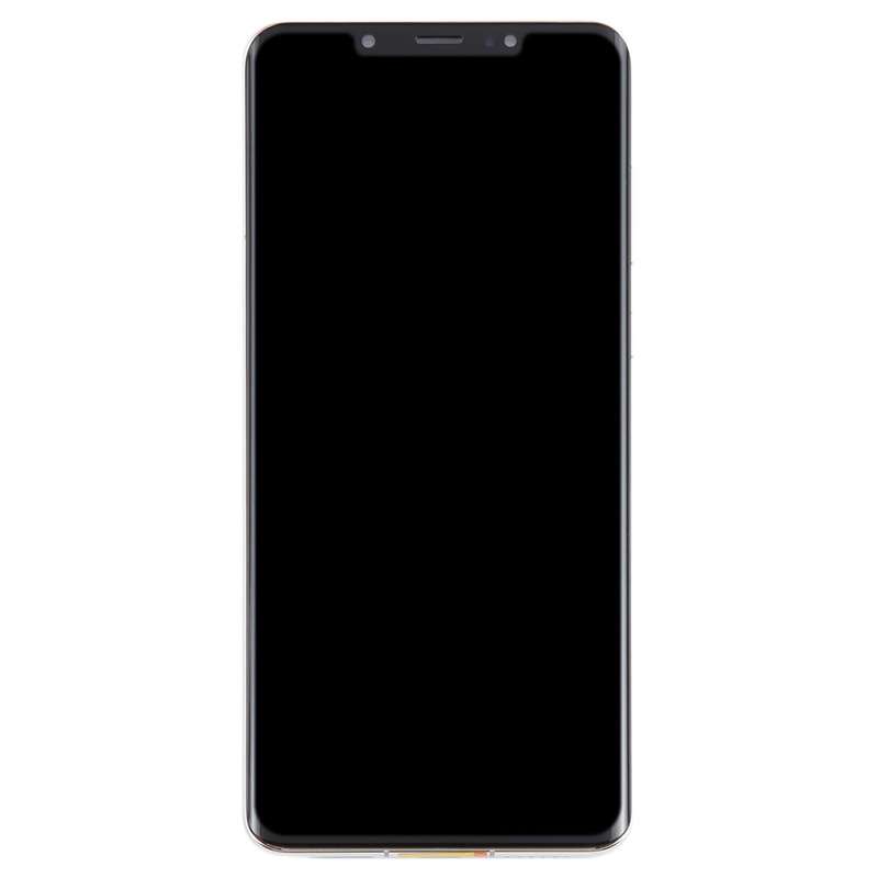 For Huawei Mate 50 Pro Original LCD Screen Digitizer Full Assembly with Frame (Silver)