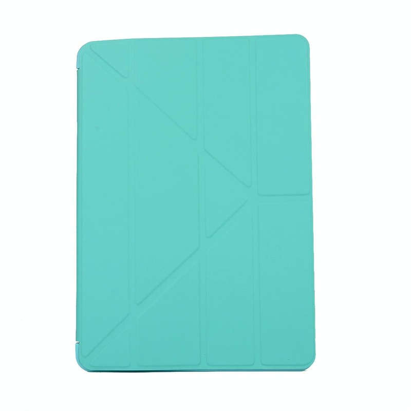 For iPad 10.2 2021 / 2020 / 2019 TPU Horizontal Deformation Flip Leather Case with Holder(Green)