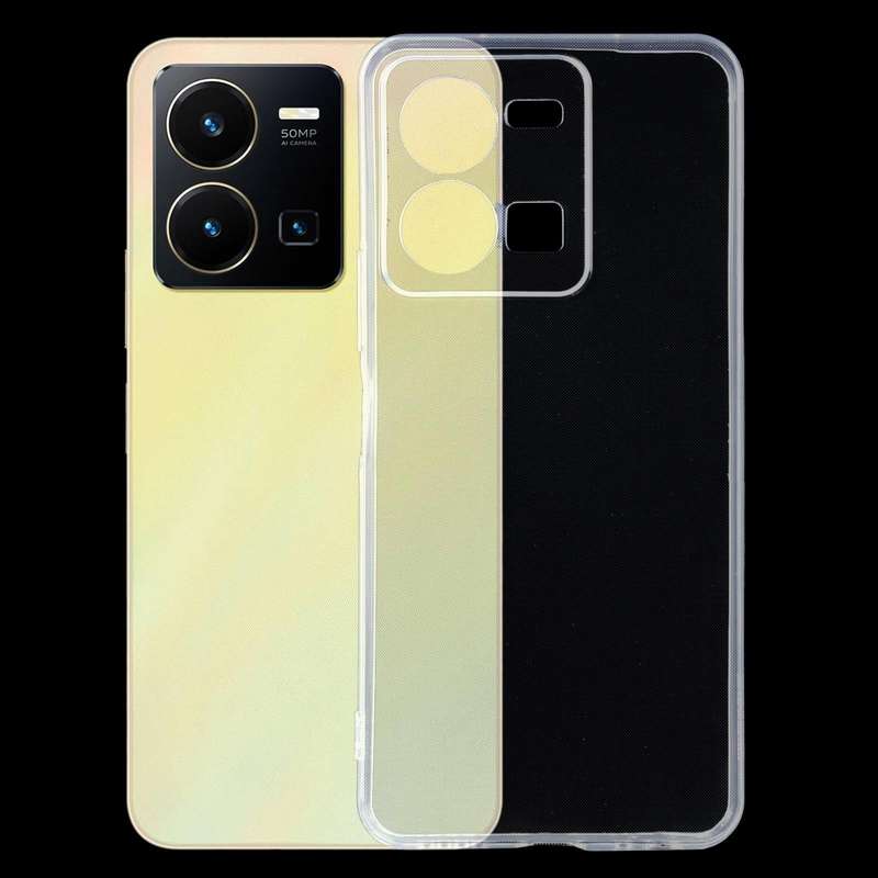 For vivo Y35 Ultra-thin Transparent TPU Phone Case