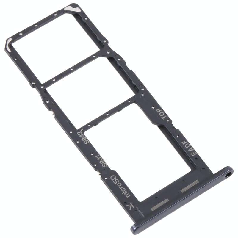 For Samsung Galaxy F14 5G Original SIM Card Tray + SIM Card Tray + Micro SD Card Tray (Black)