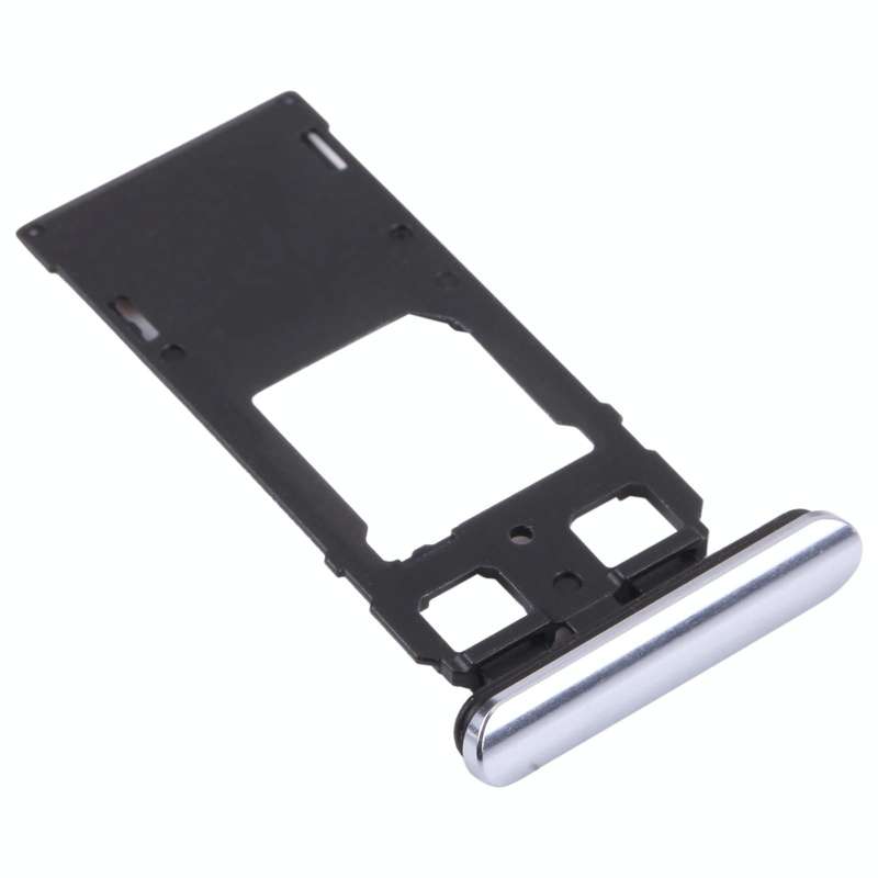 SIM Card Tray + SIM Card Tray / Micro SD Card Tray for Sony Xperia 1 / Xperia XZ4 (Grey)