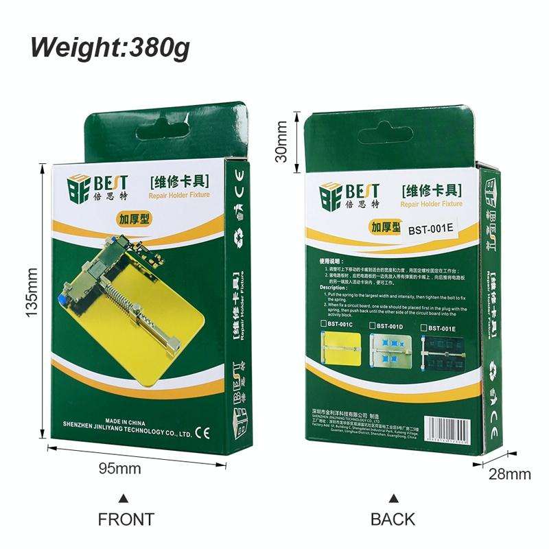 BST- 001C Stainless Steel Circuit Board soldering desoldering PCB Repair Holder Fixtures Cell Pho...