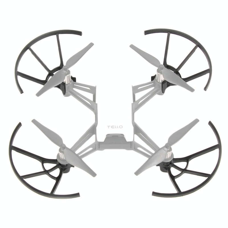4 PCS Propeller Protective Covers for DJI TELLO Drone(Black)