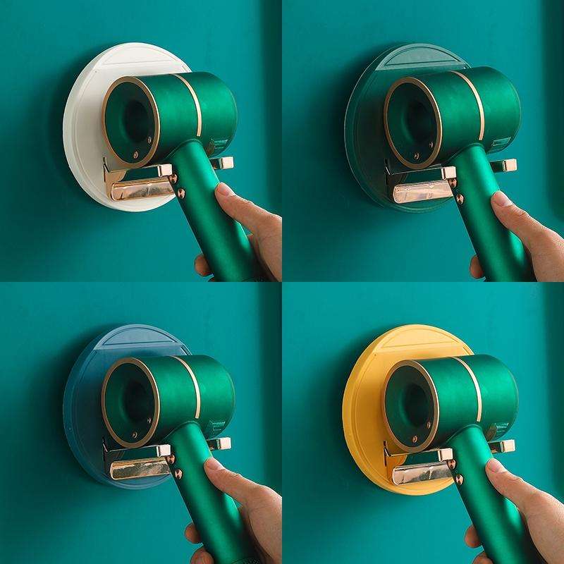 Bathroom Hair Dryer Storage Rack(Green)
