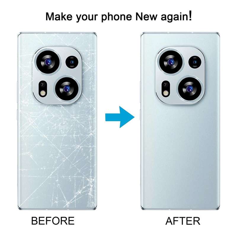 For Tecno Phantom X2 Pro AD9 Original Battery Back Cover(White)