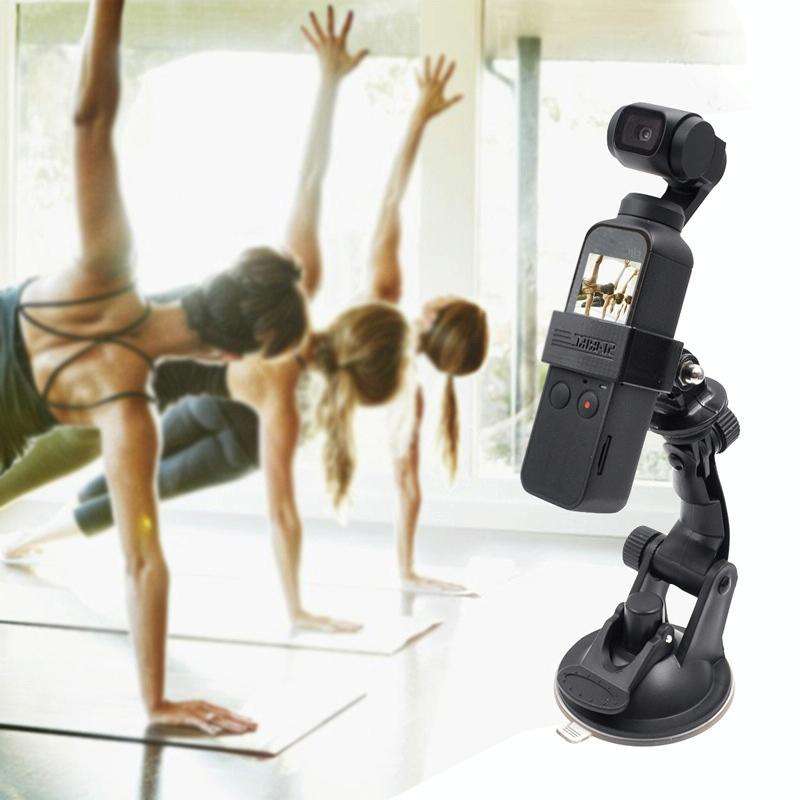 STARTRC Multifunctional Automobile Glass Suction Cup Fixing Bracket Holder for DJI OSMO Pocket Gi...