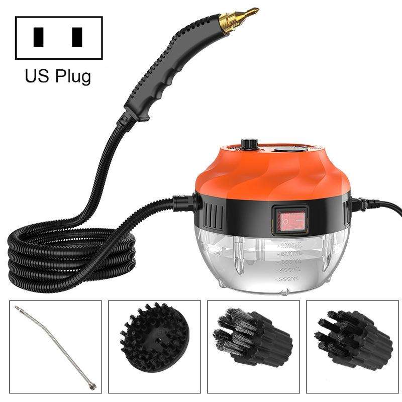 Steam Cleaner High Temperature Sterilization Cleaning Machine with 1L Water Tank 110V US Plug(Ora...