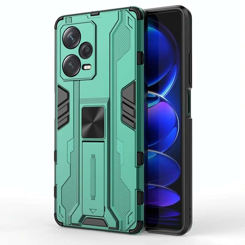 For Xiaomi Redmi Note 12 Pro+ China Supersonic PC + TPU Shock-proof Protective Case with Holder(G...