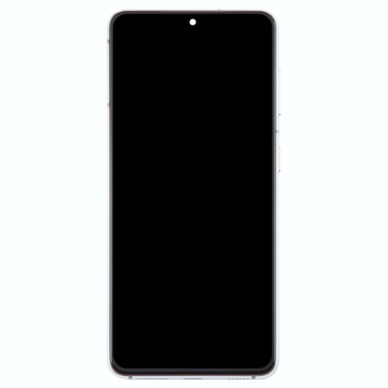 For Samsung Galaxy S21 5G SM-G991 TFT LCD Screen Digitizer Full Assembly with Frame (Silver)