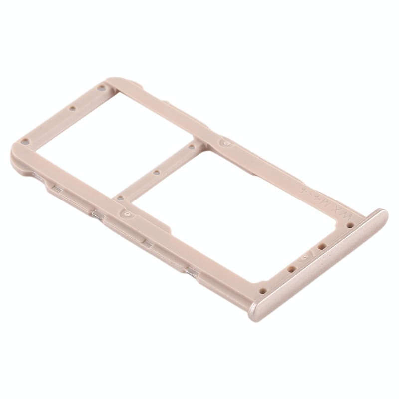 SIM Card Tray + SIM Card Tray / Micro SD Card Tray for Huawei Honor Play 7X (Gold)