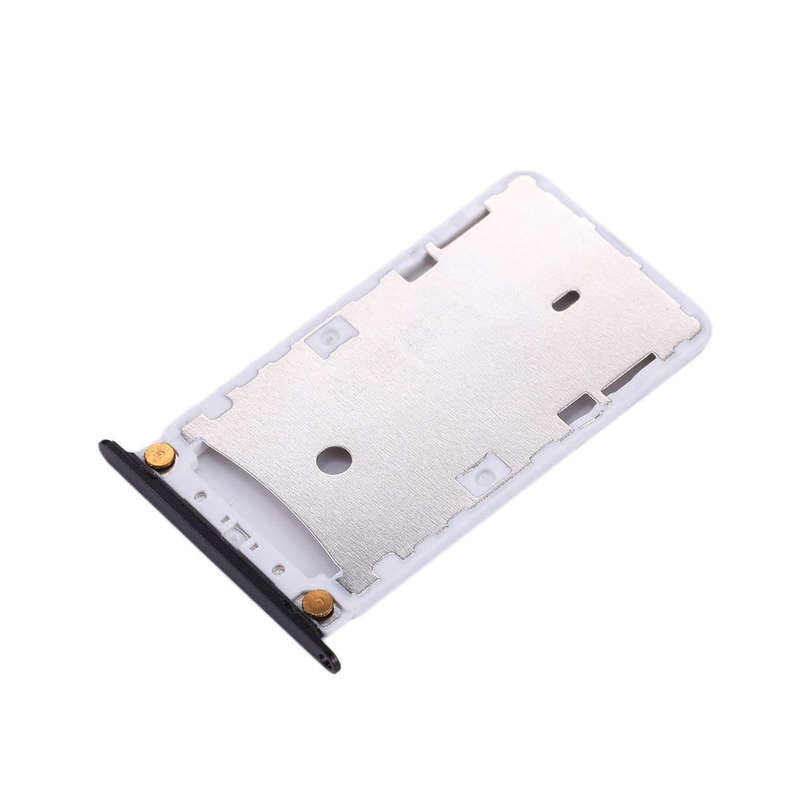 For Xiaomi Redmi Note 4 SIM & SIM / TF Card Tray(Black)