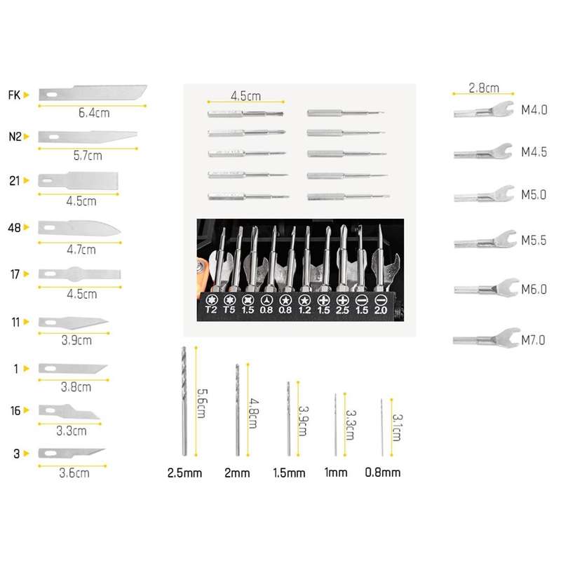 JAKEMY JM-8158 34 in 1 Multipurpose Screwdriver Set Hardware Repair Tool