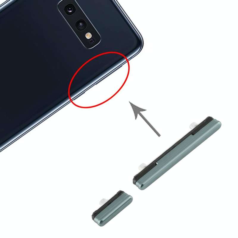For Samsung Galaxy S10e Power Button and Volume Control Button(Green)