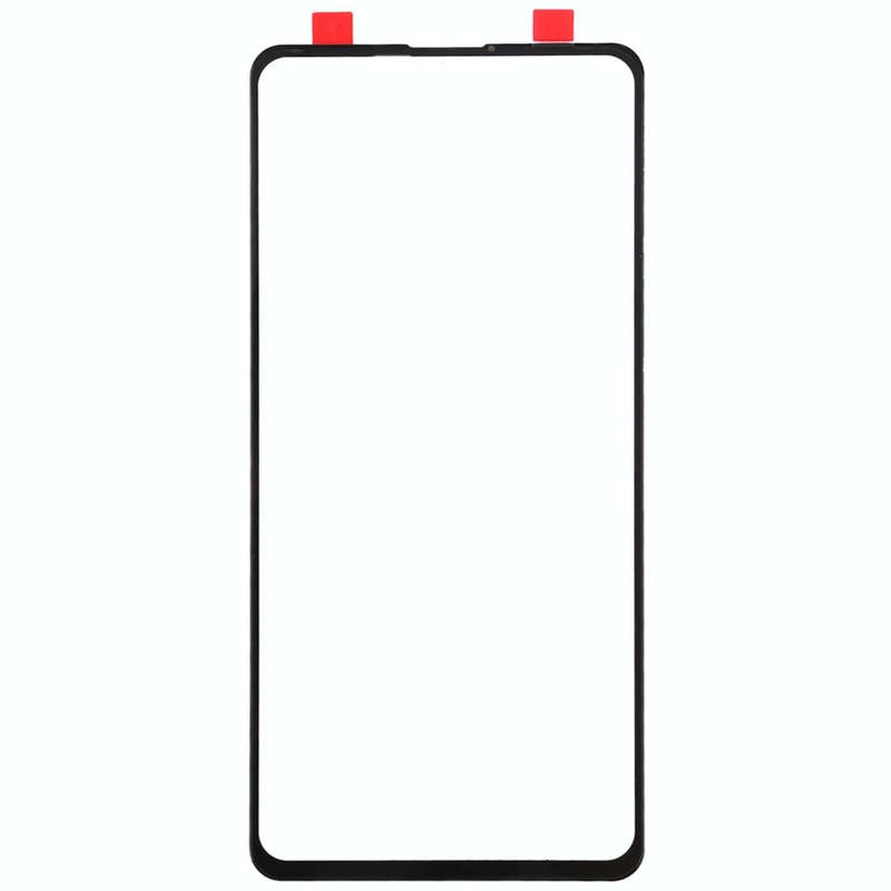 Front Screen Outer Glass Lens for Xiaomi 9T / Redmi K20 / K20 Pro(Black)