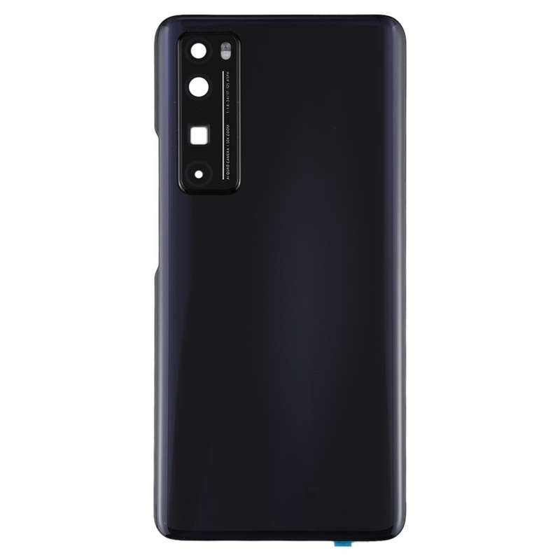 Original Battery Back Cover with Camera Lens Cover for Huawei Nova 7 Pro 5G(Black)