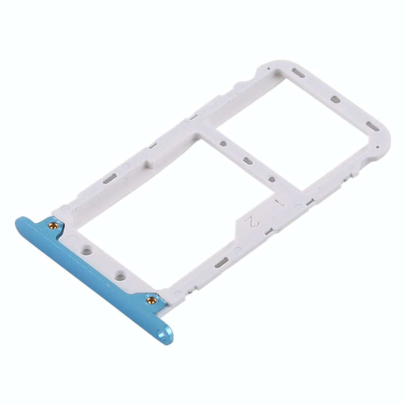2 SIM Card Tray / Micro SD Card Tray for Xiaomi Redmi 5 Plus(Blue)