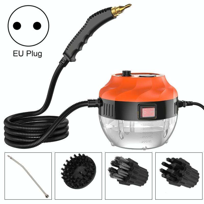 Steam Cleaner High Temperature Sterilization Cleaning Machine with 1L Water Tank 220V EU Plug(Ora...