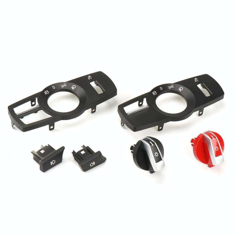 Car Front Fog Light Switch Button Knob for BMW 5 Series 2010-2017, Left Driving