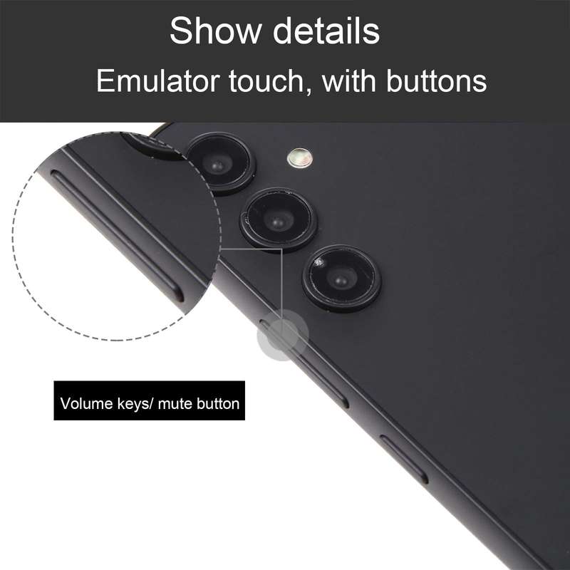 For Samsung Galaxy A34 Black Screen Non-Working Fake Dummy Display Model(Black)