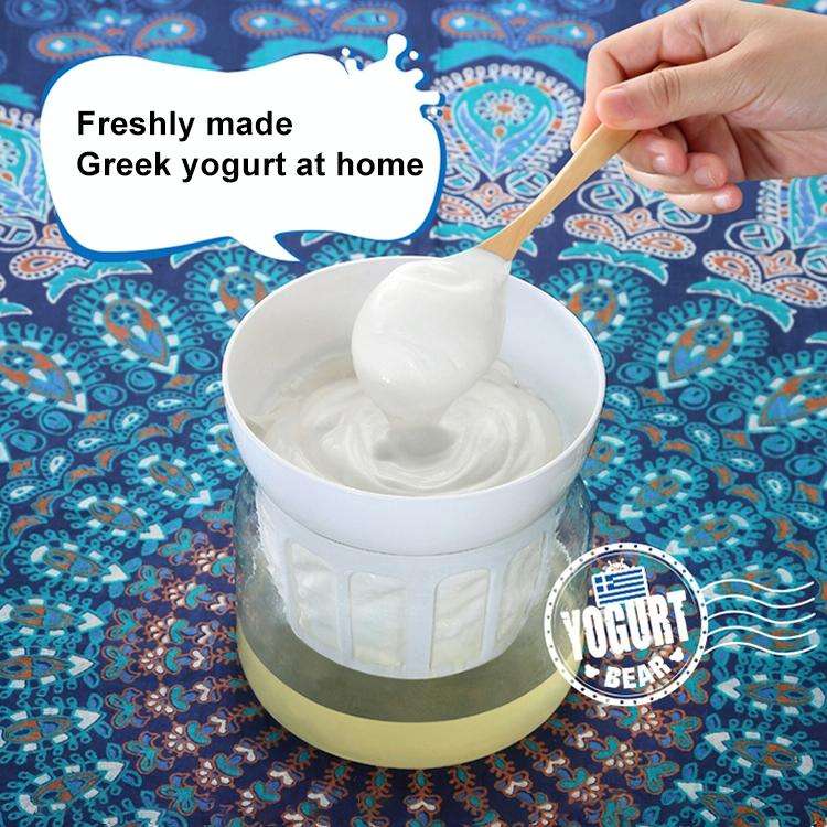 Bear SNJ-C10T1 Fully Automatic Ceramic Yogurt Cup Rice Wine Cheese Machine Yogurt Machine, Glass ...