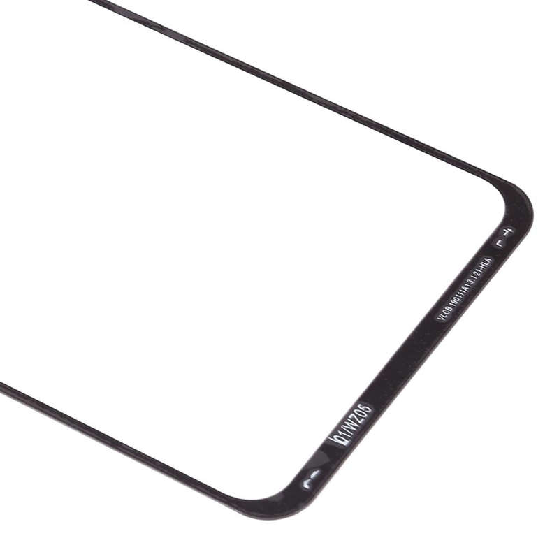 For Samsung Galaxy A60 10pcs Front Screen Outer Glass Lens (Black)