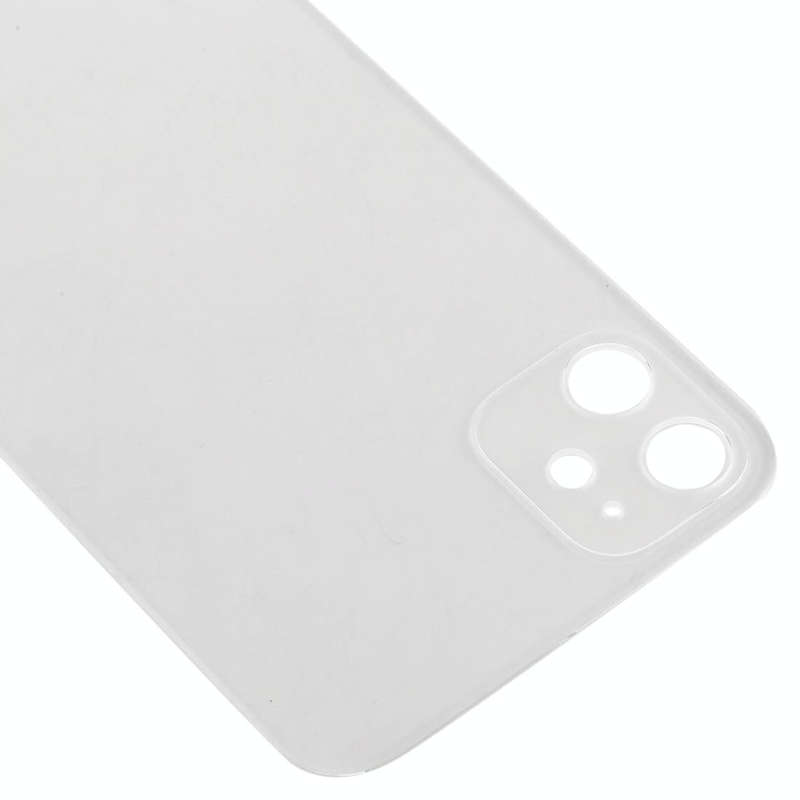 Transparent Frosted Glass Battery Back Cover for iPhone 11(Transparent)