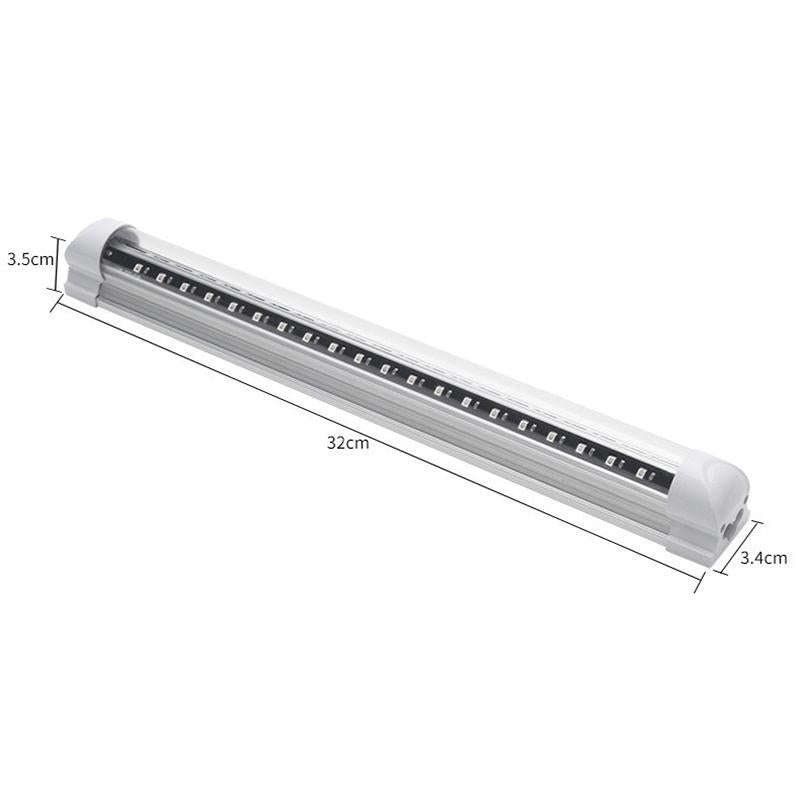 CHX-hd01 10W 40 LEDs Purple Light Decorative Lamp USB Bar Fluorescent Light, Spec: Timing Type