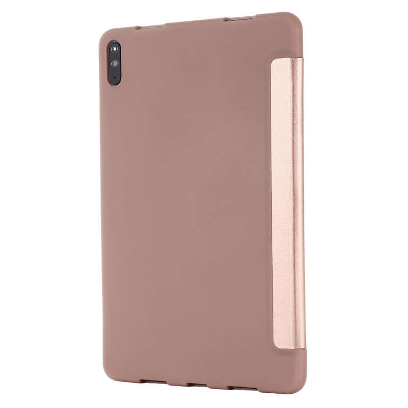 For Huawei Matepad 10.4 GEBEI Shockproof Horizontal Flip Leather Case with Three-folding Holder(R...