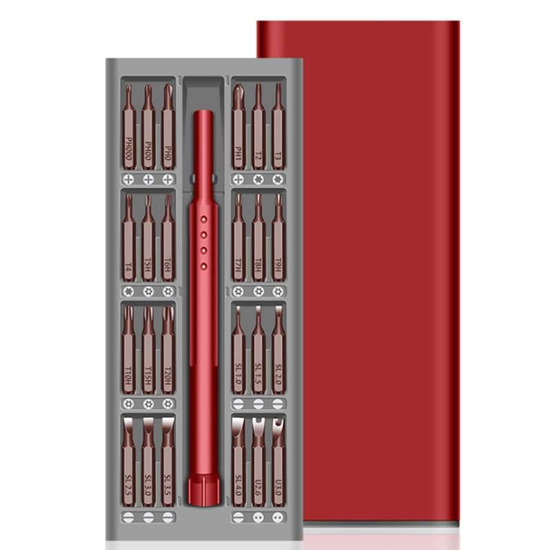 24 in 1 S2 Precision Screwdriver Set (Red)