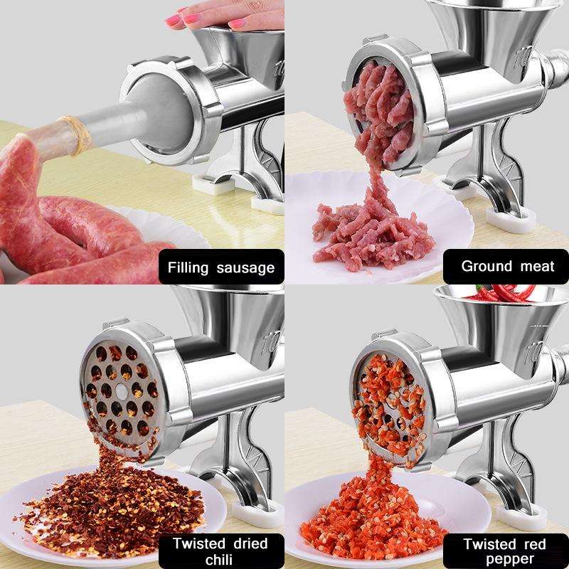 Household Manual Grinder Sausage Machine, Specification: No. 10 Large