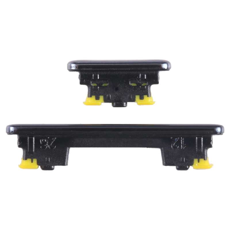 For Samsung Galaxy A73 5G SM-A736 10pcs Power Button + Volume Control Button(Black)