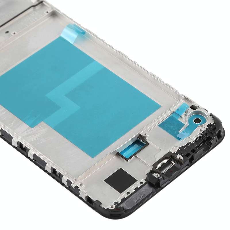 Front Housing LCD Frame Bezel for Huawei Honor Play 7A(Black)