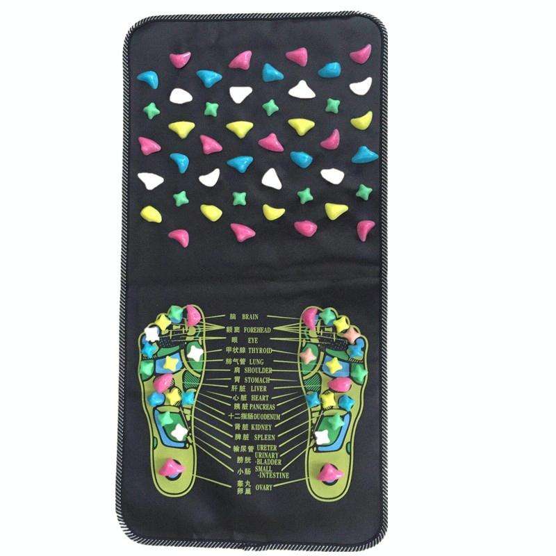 70 x 35cm Imitation Stone Foot Massage Pad Foot And Leg Pain Relief Physiotherapy Health Acupress...