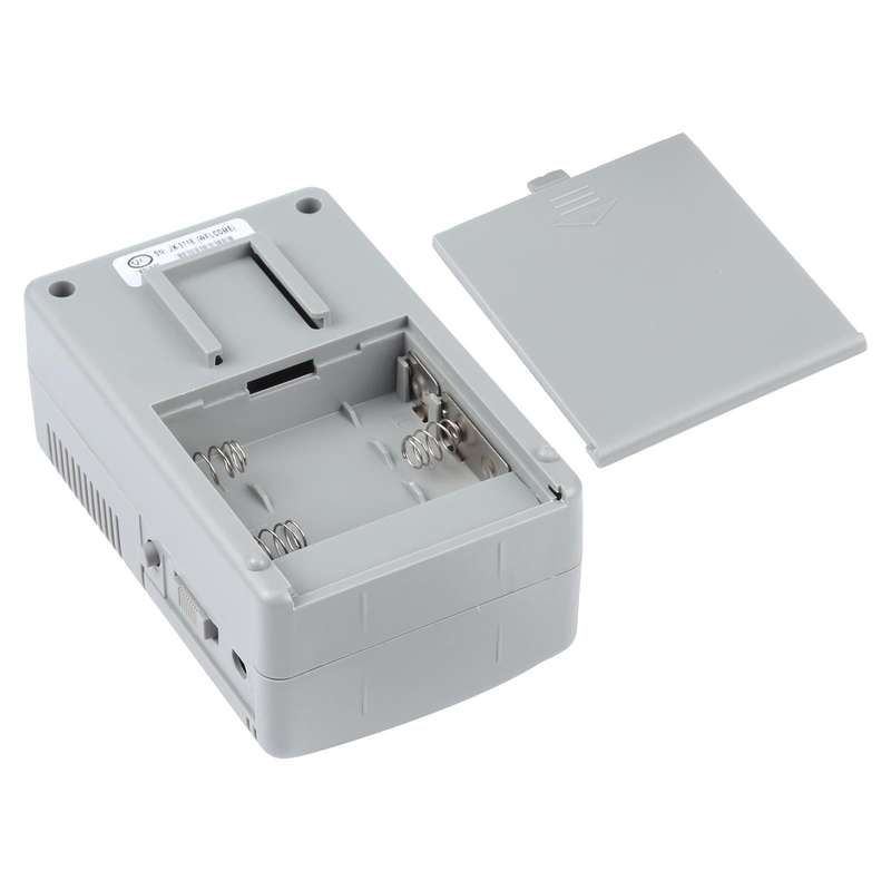 JX-371E Light Sensitive and Motion Activated Visitor Door Chime with 0.7 inch LCD Counter(Grey)
