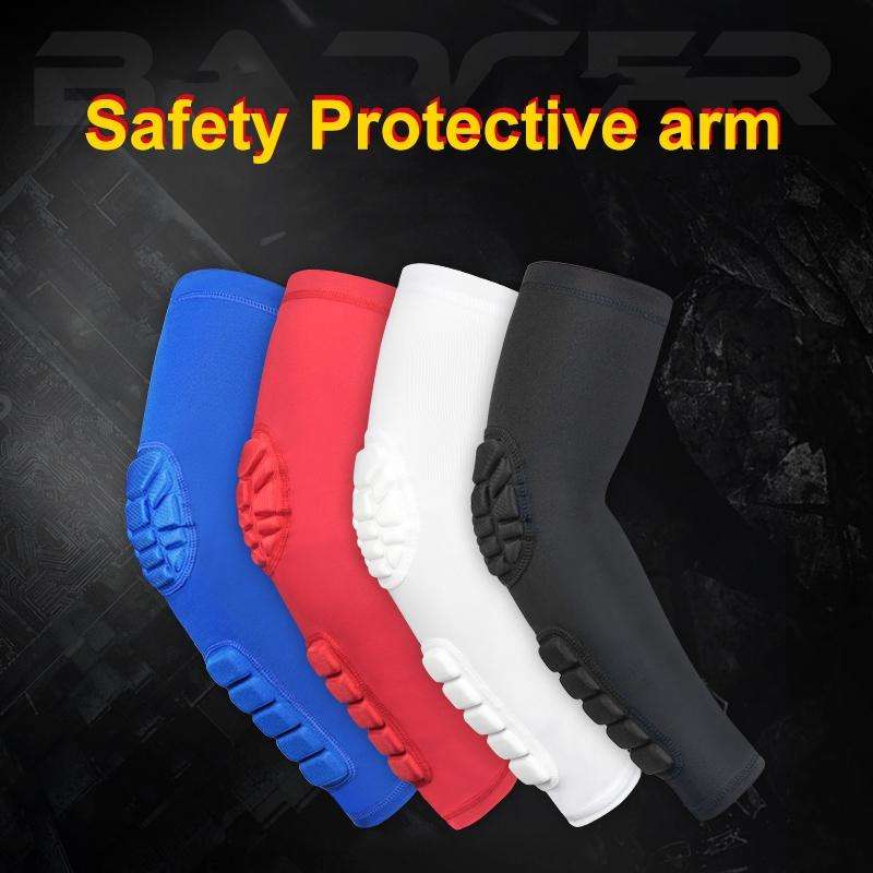 Basketball Sleeve Cellular Anti-collision Anti-slip Compression Elbow Protective Gear, Size:XL(Bl...