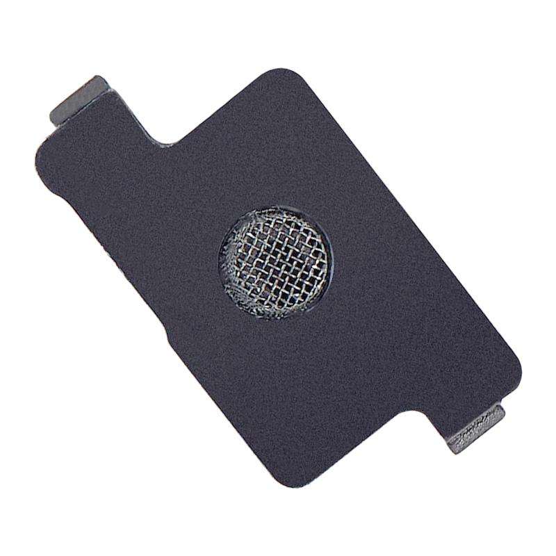 Flash Light Microphone Net for iPhone 14 / 14 Plus (Black)