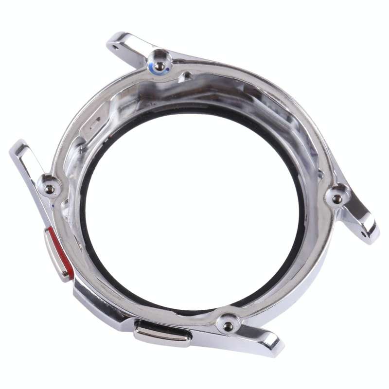 Original LCD Screen Frame Bezel Plate For Samsung Galaxy Watch4 Classic 42mm SM-R880(Silver)