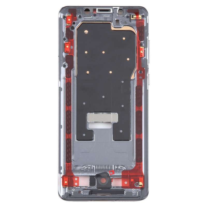 For Huawei Mate 50 Pro Front Housing LCD Frame Bezel Plate(Black)