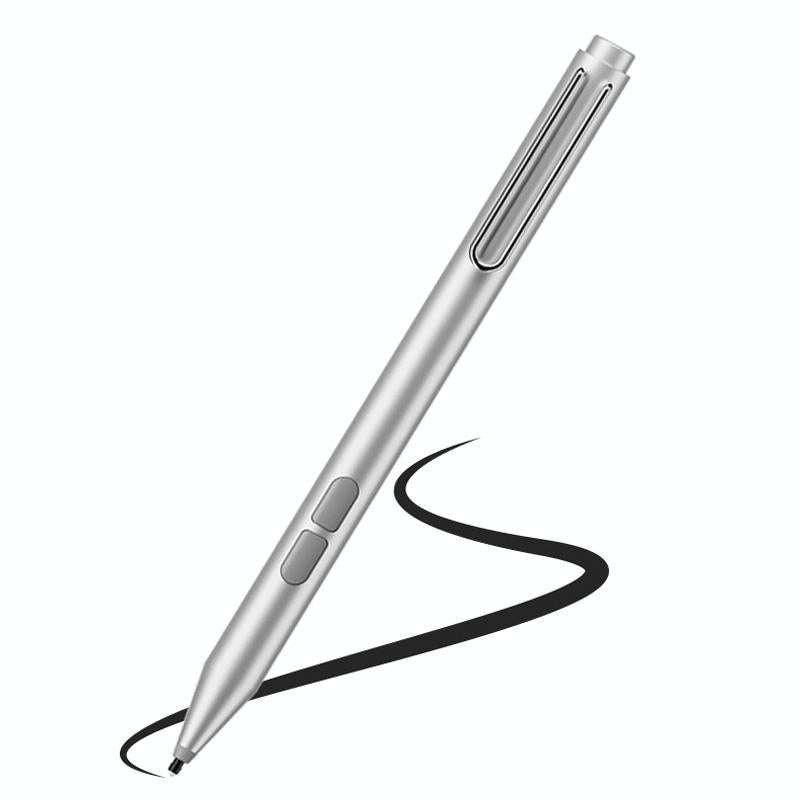 F94S For Microsoft Surface Series Stylus Pen 1024 Pressure Level Electronic Pen(Silver)