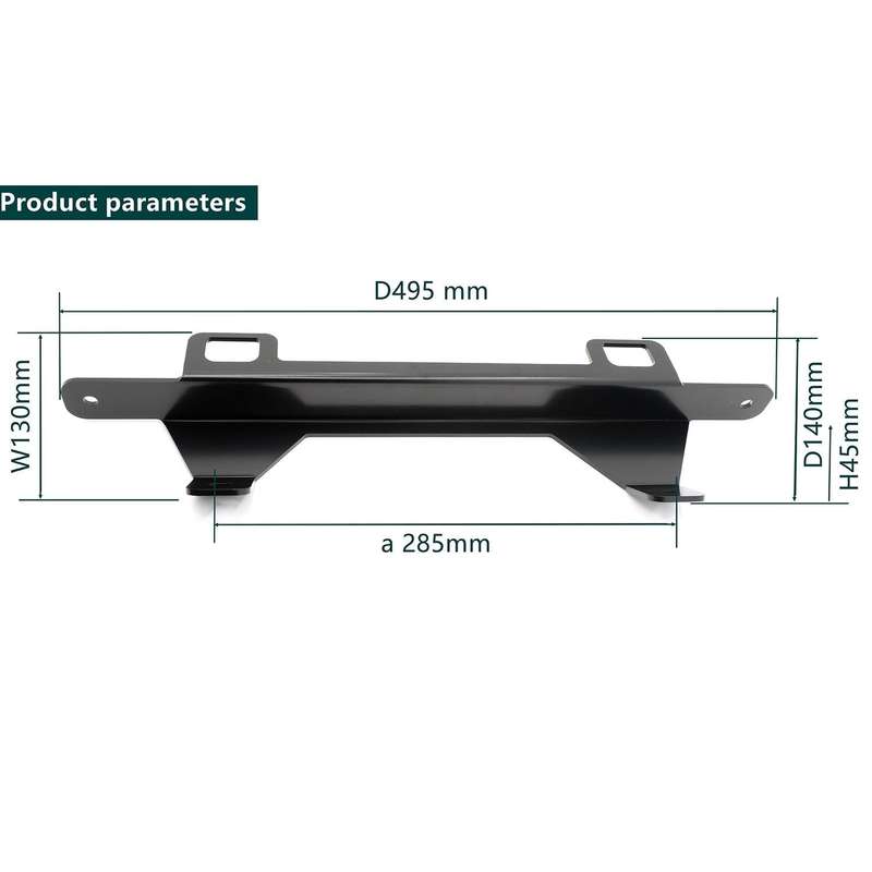 ZL-2064L Car Left Side Rear Seat Isofix Child Seat Interface for Toyota Camry 2006-2013