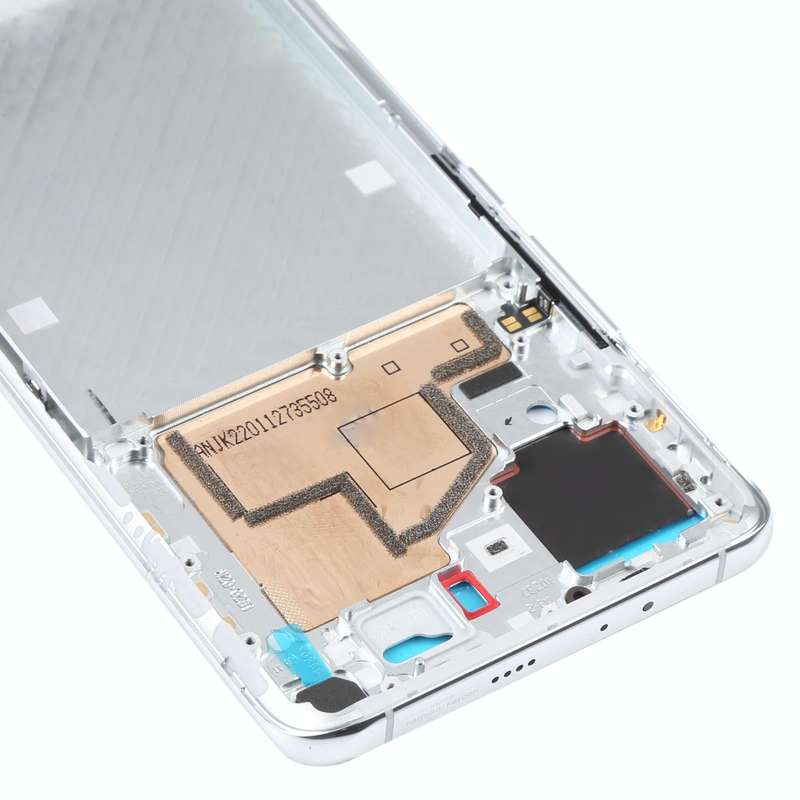Original Front Housing LCD Frame Bezel Plate for Xiaomi Mi 11 (White)